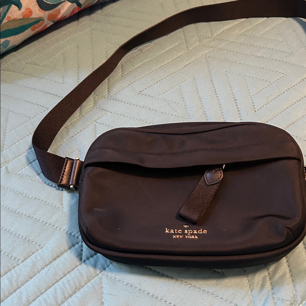 Kate Spade Black Nylon Crossbody Bag